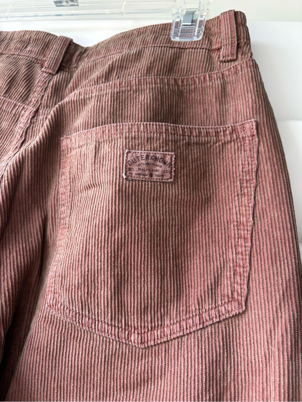 Outerknown NWT Smith Cord Pant Sepia size 27 100% regenerative organic cotton - Picture 7 of 9